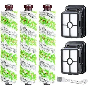 Lot Remplacement 3 Brosse Rouleau + 2 Filtres BISSELL Crosswave 17132 ... pas cher
