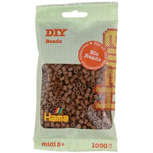 HAMA - 190-076 - Midi Sachet 1000 Perles Bio Marron Glacé pas cher