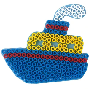 Hama Plaque transp. Bateau pour grosses perles Ø10 mm (MAXI) pas cher