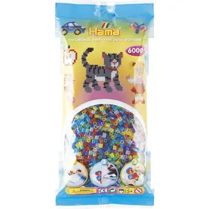 Hama 6 000 perles standard (Ø5 mm) paillettes pas cher