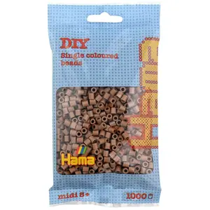 Hama- Midi Sachet 1000 Perles Marron glacé N, 207-76 pas cher