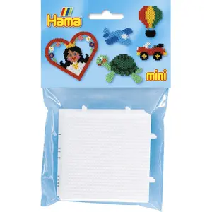 Hama - 5202 - Loisirs Créatifs - Sachet 2 Plaques pour Perles à Repasser Mini pas cher