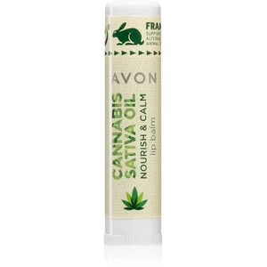 Avon Cannabis Sativa Oil Nourish & Calm baume à lèvres à l'huile de ch... pas cher