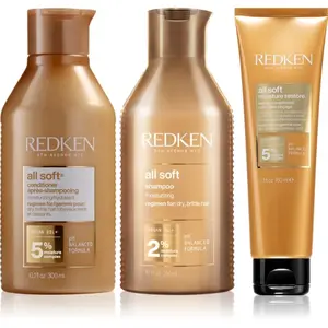 Redken All Soft conditionnement avantageux pour cheveux secs pas cher