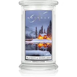 Kringle Candle Blankets & Snowflakes bougie parfumée 624 g pas cher