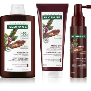Klorane Quinine Chinin ensemble anti-chute pas cher