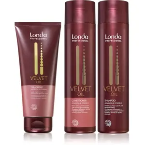 Londa Professional Velvet Oil Set ensemble pour cheveux abîmés pas cher