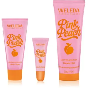 Weleda Pink Peach ensemble nutrition et hydratation pas cher