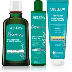 Weleda Rosemary ensemble pour stimuler la repousse des cheveux et renf... pas cher