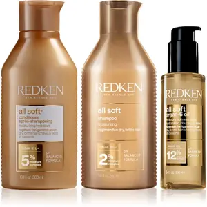 Redken All Soft ensemble pour cheveux secs et fragiles