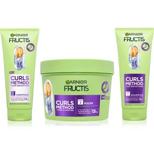 Garnier Fructis Curls Method ensemble pour cheveux pas cher