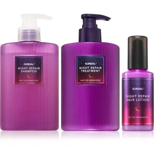 KUNDAL Night Repair ensemble pour de beaux cheveux sains pas cher