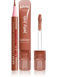 NYX Professional Makeup Lip Lingerie & Jelly Job ensemble lèvres pas cher