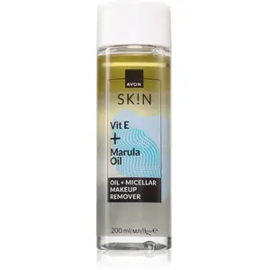 Avon Sk!n Vit E + Marula Oil démaquillant bi-phasé 200 ml pas cher