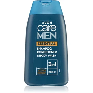 Avon Care Men Essential 3 en 1 : shampoing, après-shampoing et gel dou... pas cher