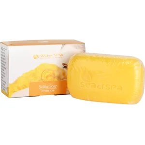 Dead Sea Minerals Sulphur soap Acne Psoriasis Care by Sea of Spa pas cher