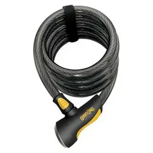 Comparateur de prix : On-guard Antivol de vélo ONGUARD Doberman - 185 cm X 15 mm - Mixte - Noir