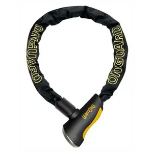 Comparateur de prix : Antivol chaîne Onguard Mastiff Chain-110cmx10mm 2.0 Noir TU ON8020