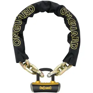 Comparateur de prix : Antivol chaîne U Onguard Beast 8016 - noir - 110 cm x 14 mm