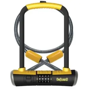 Comparateur de prix : Antivol U Onguard Bulldog Combo DT-115mmx230mmx13mm+120c Noir TU ON8012C