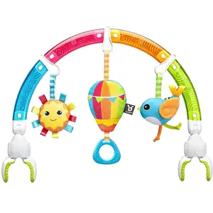 Arche d'eveil bébé voiture - Arceau bébé transat - Arche articulée bébé universelle - Arche d'activité bébé - Arche mobile bébé - Arche De Jeu Arc-En-Ciel Multi-Color - AR151 BENBAT pas cher