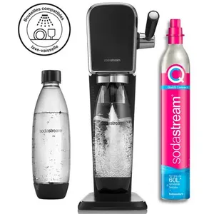 Comparateur de prix : Machine à soda SODASTREAM ART Noire Pack Lave-Vaisselle