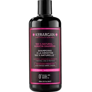 Comparateur de prix : Kerargan - Shampoing Ultra Réparateur à la Kératine pour Cheveux Abîmé...