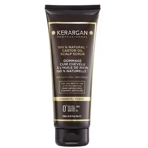 Kerargan Anti-Chute Gommage Capillaire à l'Huile de Ricin 250ml pas cher