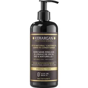 Comparateur de prix : Kerargan Anti-Chute Soin Sans Rinçage à l'Huile de Ricin 350ml