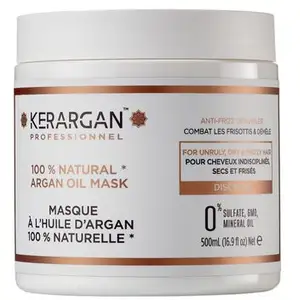 Comparateur de prix : Kerargan Masque à l'Huile d'Argan Disciplinant 500ml