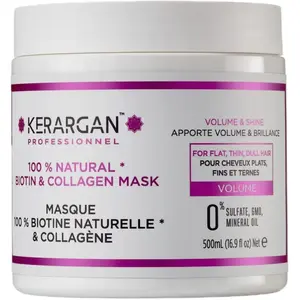 Comparateur de prix : Kerargan Masque à la Biotine & Collagène Volumisant 500ml