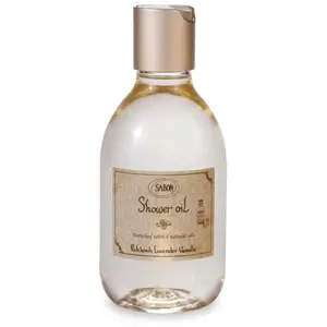 Huile de douche patchouli lavande & vanille - Sabon pas cher
