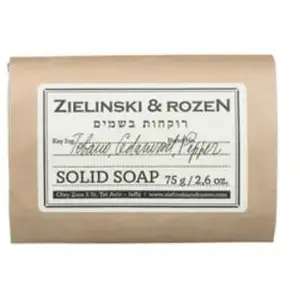 Zielinski & Rozen Tobacco, Cedarwood, Pepper Savon solide 1000 g pas cher