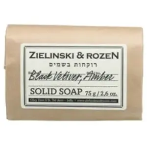 Zielinski & Rozen Black Vetiver, Amber Savon solide 1000 g pas cher