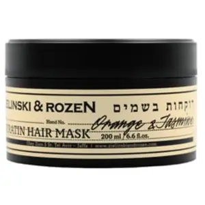 Zielinski & Rozen Orange & Jasmine Keratin Masque cheveux 1000 ml pas cher