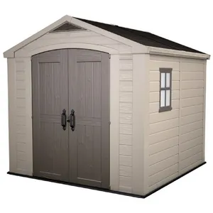 Comparateur de prix : KETER - Abri de jardin en résine 6,6 m² Sydney 88 Beige et Marron