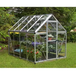 CANOPIA BY PALRAM Serre de jardin Harmony 247 x 185 cm Argent