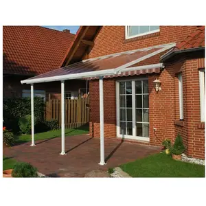 CHALET-JARDIN Pergola adossée en aluminium Aurore 3 x 4m - BlancVendu paroutiror
