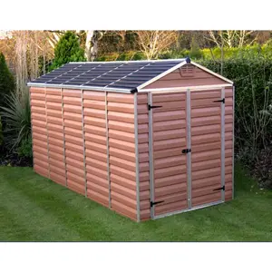Comparateur de prix : Palram Palram - Abris De Jardin 6.6m² Ambre 703225