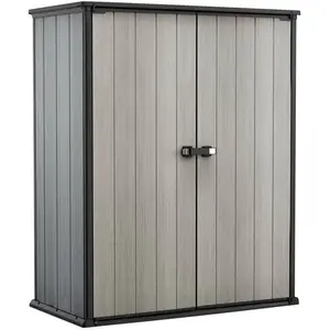 Keter Armoire de jardin résine aspect bois - 1400 L - HIGH STORE Vendu parcdiscount