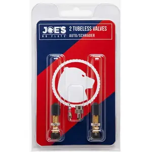 Comparateur de prix : Joes lot de 2 valves schrader argenté