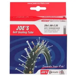 Joe's Chambre à air anti-crevaison Gel 29 x 1.90-2.35 Schrader 40mm - Noir pas cher