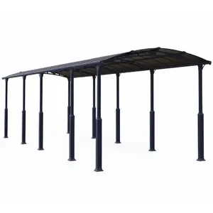 Palram Palram - Carport 46.1m² Gris Anthracite 705917 pas cher