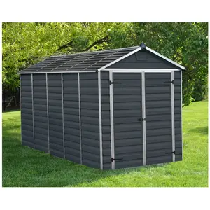 CANOPIA BY PALRAM Abri de jardin Skylight 378.6 x 185.4 cm Gris foncé