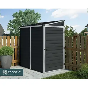 Canopia By Palram - Canopia Abri de jardin Skylight Pent Gris foncé pas cher