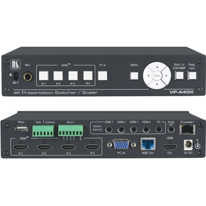 Kramer Amplificateur De Ligne Vidéo Vp-440x 18g 4k pas cher