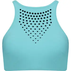 Profile by Gottex - Haut de Maillot Cutting Edge turquoise 40 pas cher
