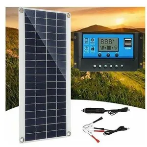 Panneau solaire 300W 12V kit avec rgulateur de charge 60A idal pour ca...Vendu parcdiscount