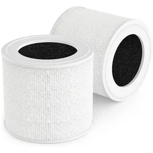 Filtre de rechange pour purificateur dair HEPA 3 en 1 charbon actif ha...