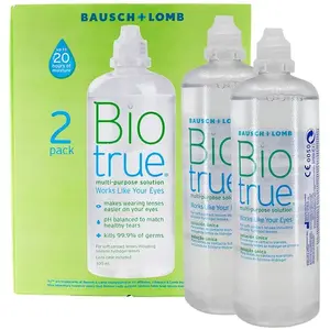 Biotrue Solution pour Lentilles de Contact 300 ml Lot de 2 pas cher